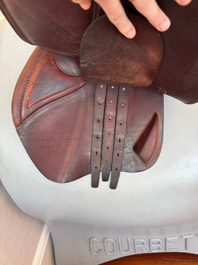 CWD 17.5” 2008 CWD SE01 Saddle - 3L - Grain / Calf (5)