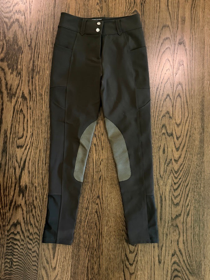 FREE RIDE EQUESTRIAN Free Ride Equestrian PRO Knee Patch Olive Breech Size 26