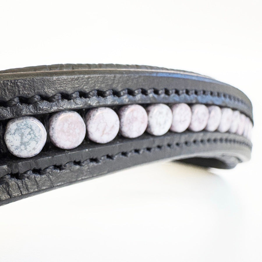OTHER Purple Beaded Browband (5)