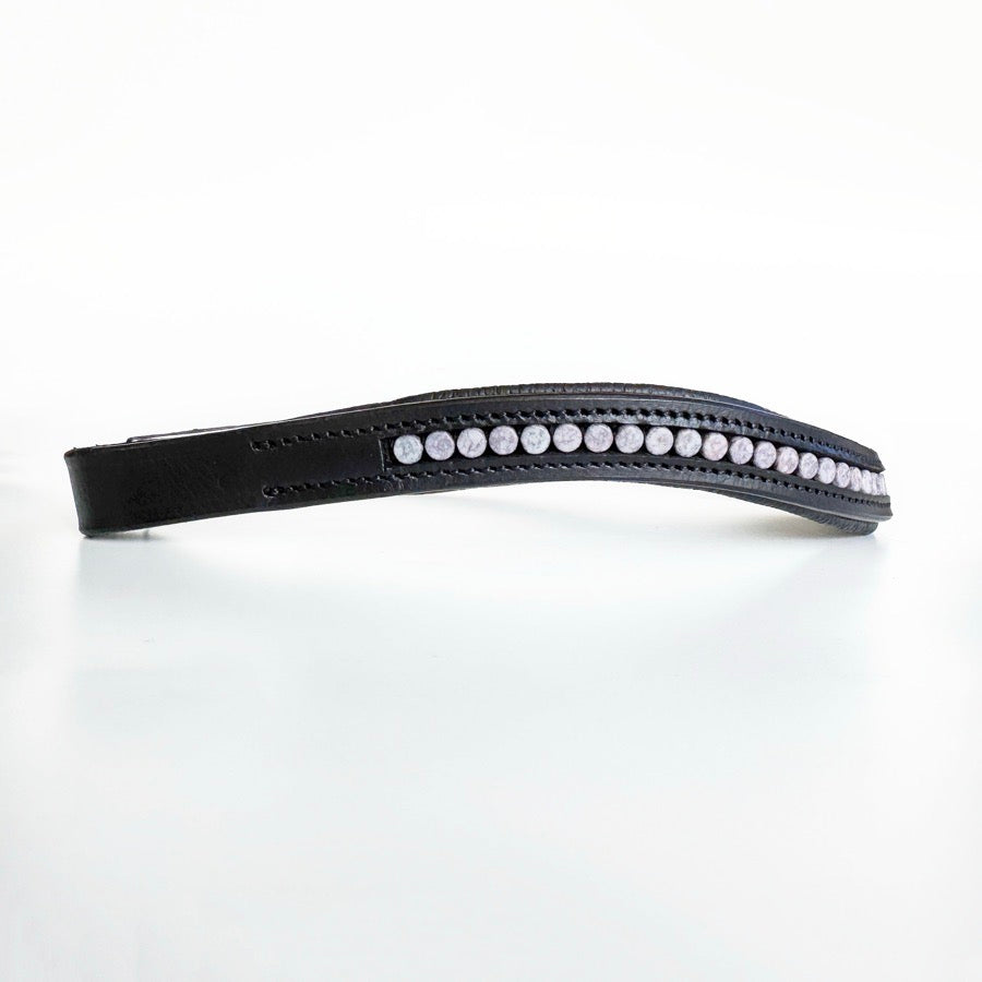 OTHER Purple Beaded Browband (3)