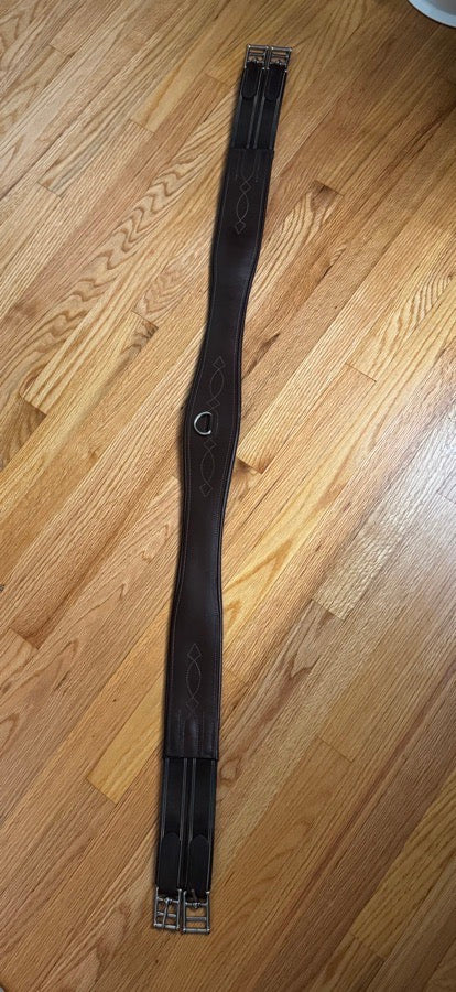 Other Fancy Stitched Leather Girth Size 56