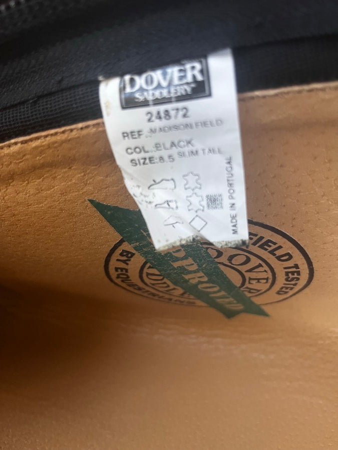 DOVER SADDLERY Dover Madison Tall Field Boots 8.5 Slim Tall (7)