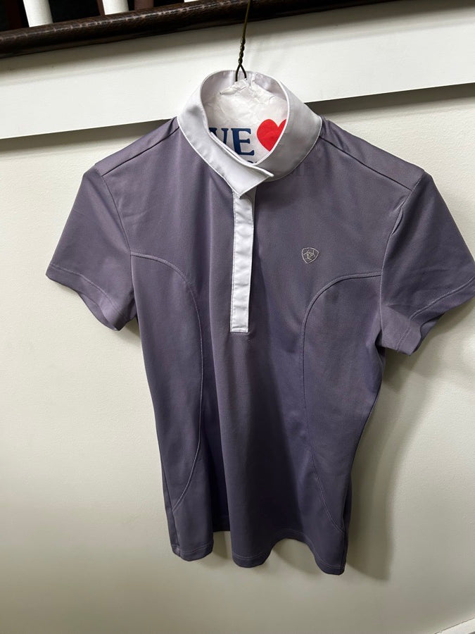 ARIAT Purple Ariat show shirt (2)