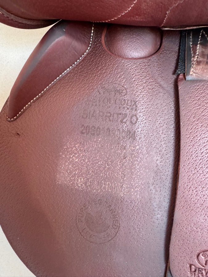 DEVOUCOUX 17.5” 2020 Devoucoux Biarritz O Saddle - 2A - Full Buffalo (5)