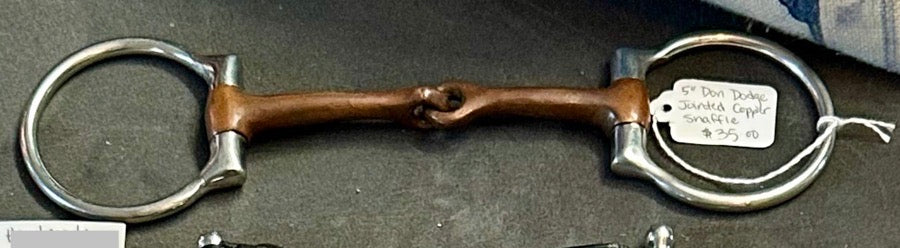 OTHER 5” Don Dodge Jointed Copper Snaffle