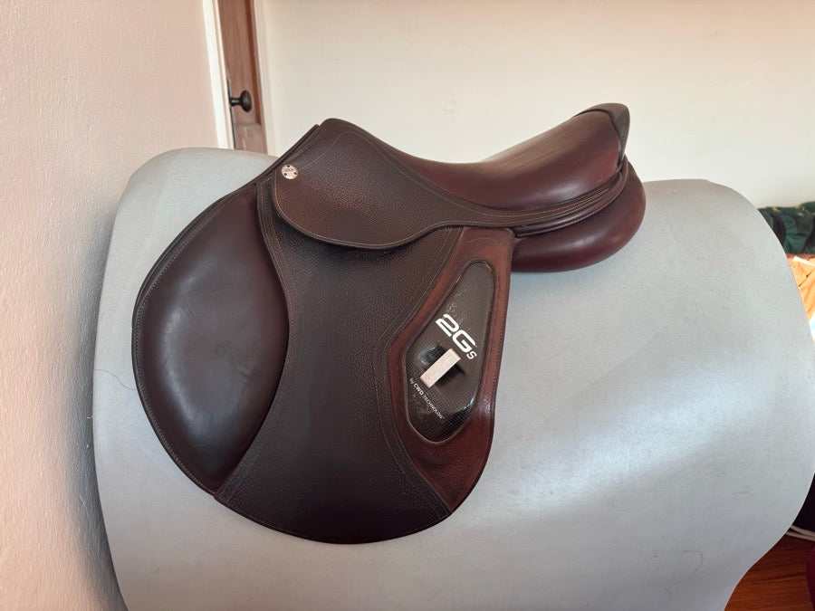 CWD 17” 2016 CWD SE25 2Gs PRO Saddle - 2C - Grain Buffalo (2)