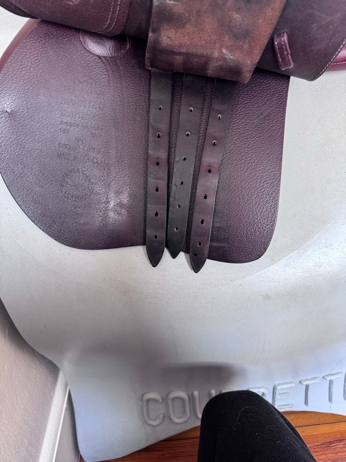 DEVOUCOUX 18.5” 2020 Devoucoux Biarritz O Saddle - 3AR - Grained Buffalo (4)
