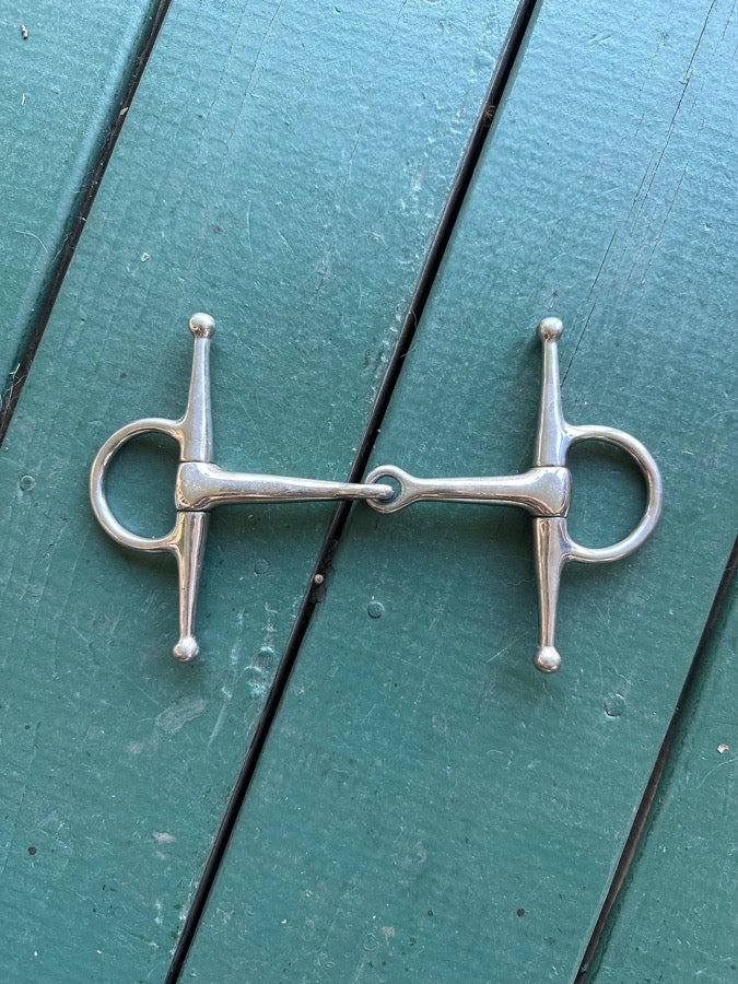 DOVER SADDLERY Eggbutt Full Cheek Snaffle