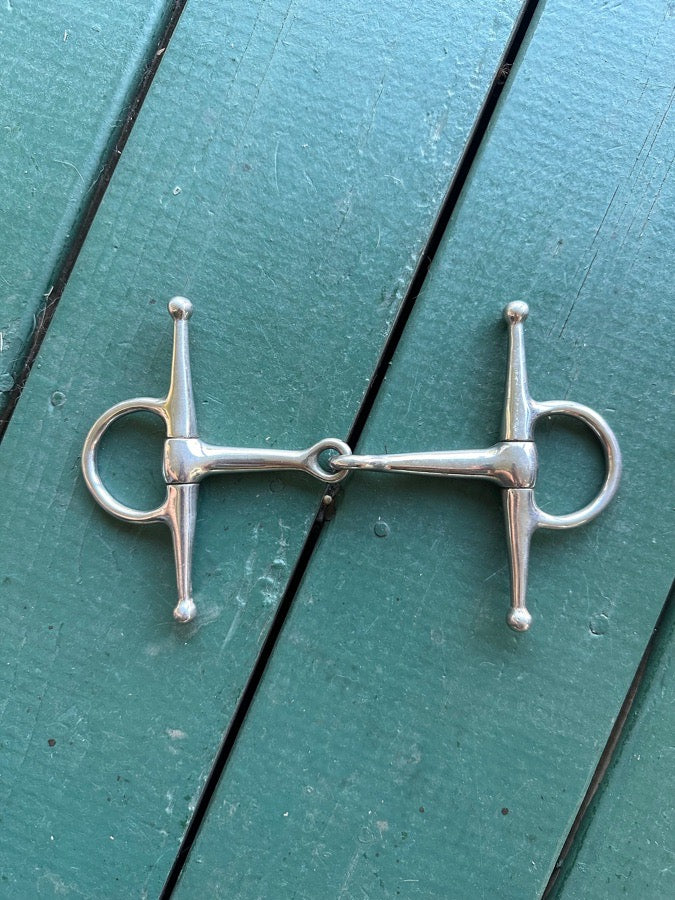 DOVER SADDLERY Eggbutt Full Cheek Snaffle (2)