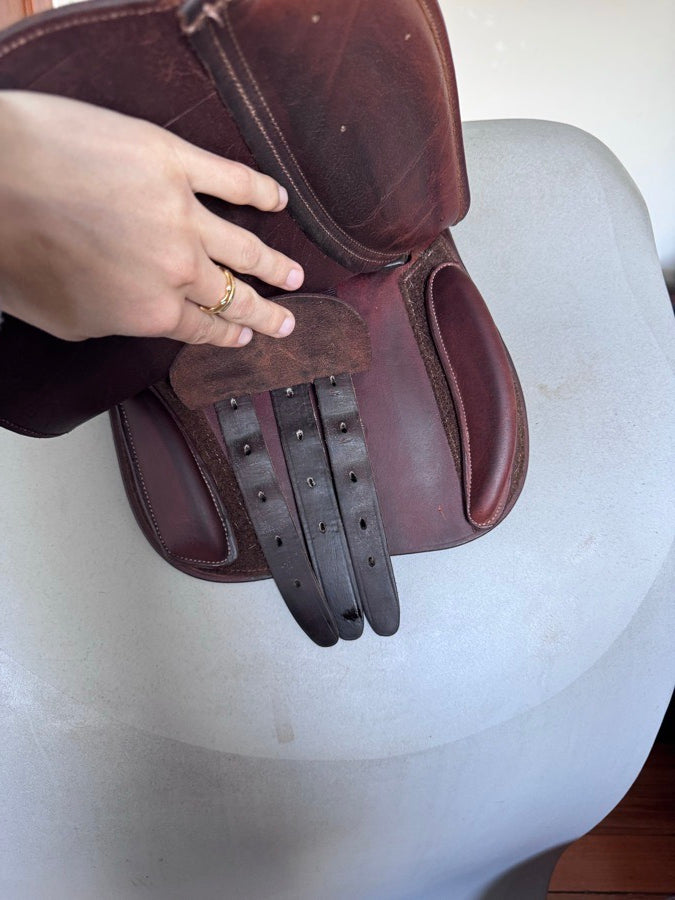 PESSOA 15 3/4” Pessoa Rodrigo Pony XCH Saddle - Exchangable Gullet System - Excellent! (5)
