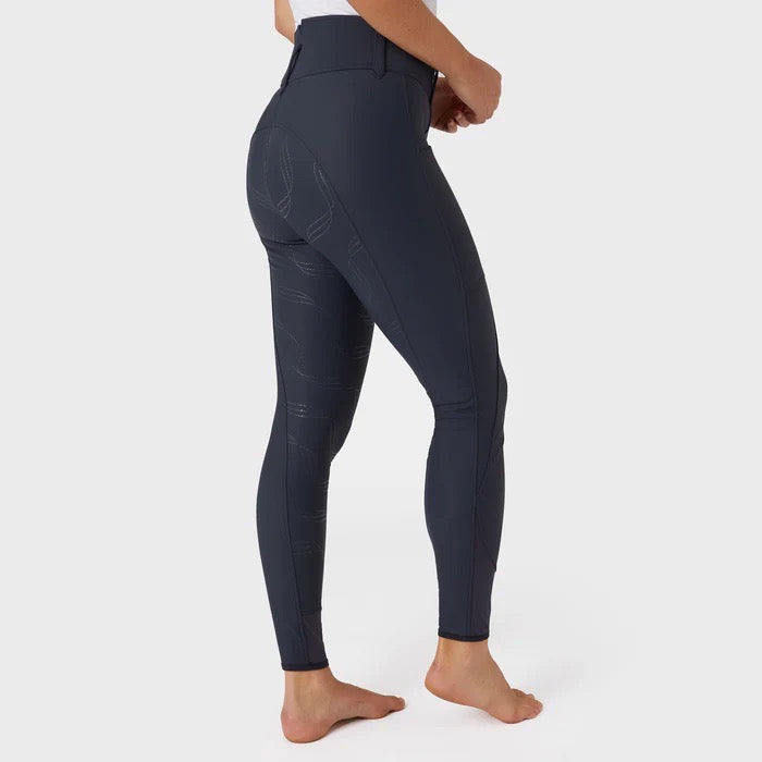 Horze Indira Navy Blue Full Seat Breech