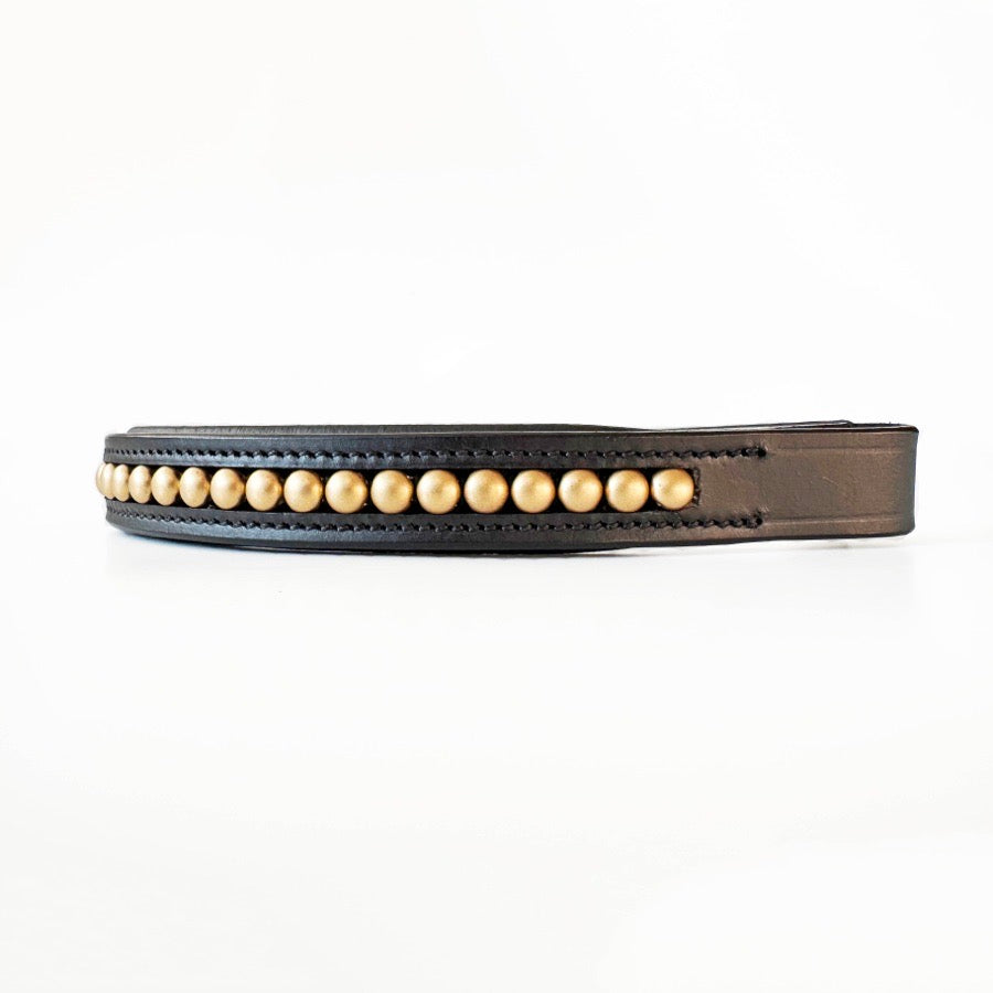 OTHER Gold Beaded Browband (3)