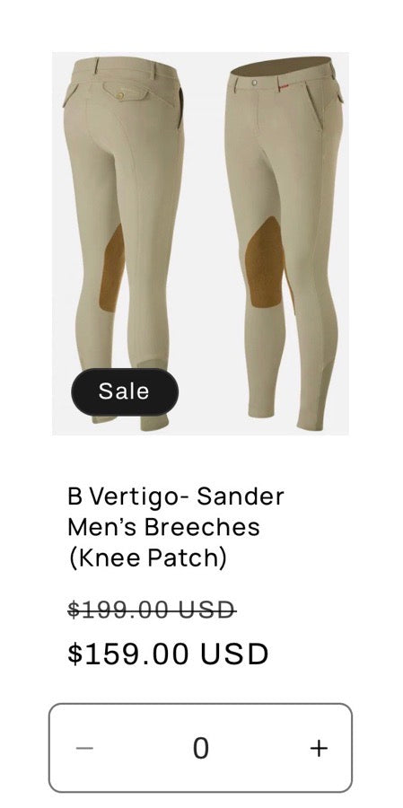 B VERTIGO B VERTIGO Riding Pants - Breeches (7)