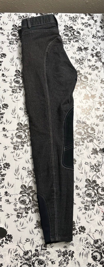 26R OVATION SOFT FLEX Denim Knee Patch Breeches