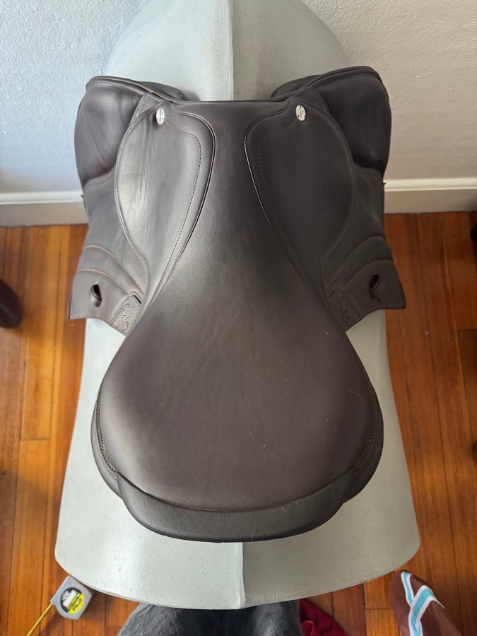 CWD 17.5” 2024 CWD SE38 Hunter Mademoiselle 2Gs Saddle - 3CH - Full Buffalo (3)