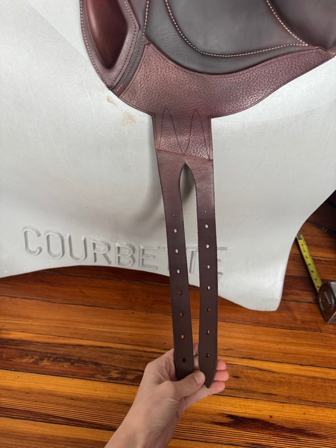 DEVOUCOUX 18” 2024 Devoucoux Chiberta Lab Monoflap Saddle - 3AR - Full Buffalo (4)