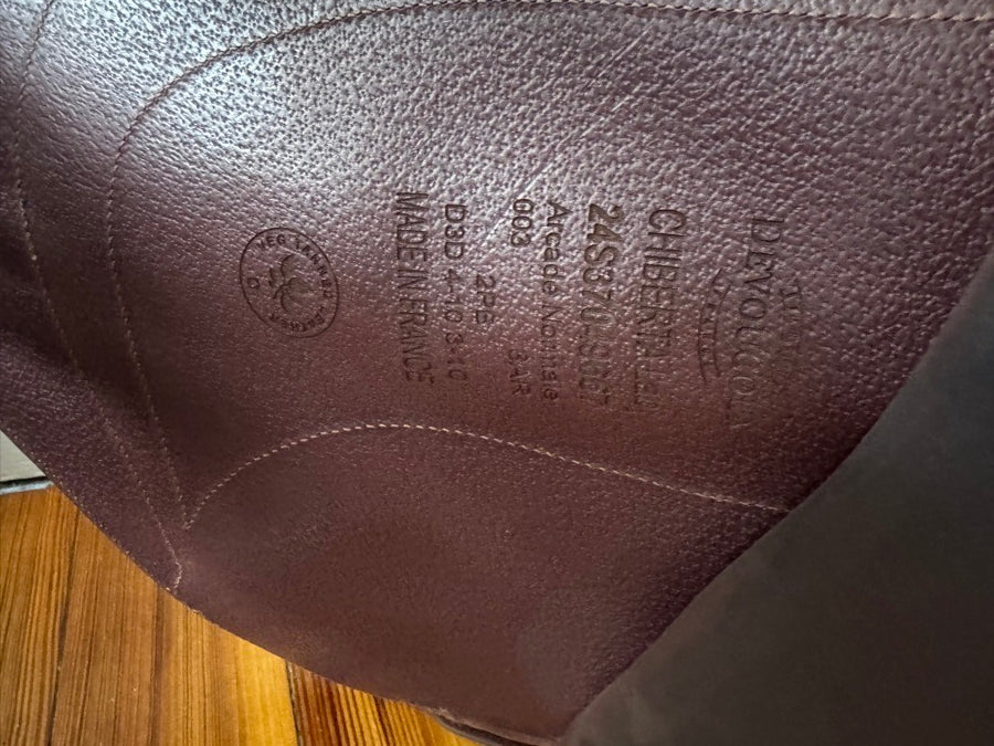 DEVOUCOUX 18” 2024 Devoucoux Chiberta Lab Monoflap Saddle - 3AR - Full Buffalo (8)