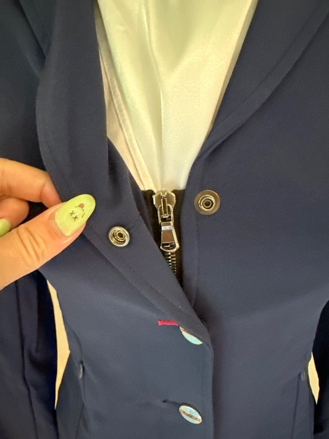 ANIMO I-38 animo mega bling royal blue show coat (6)