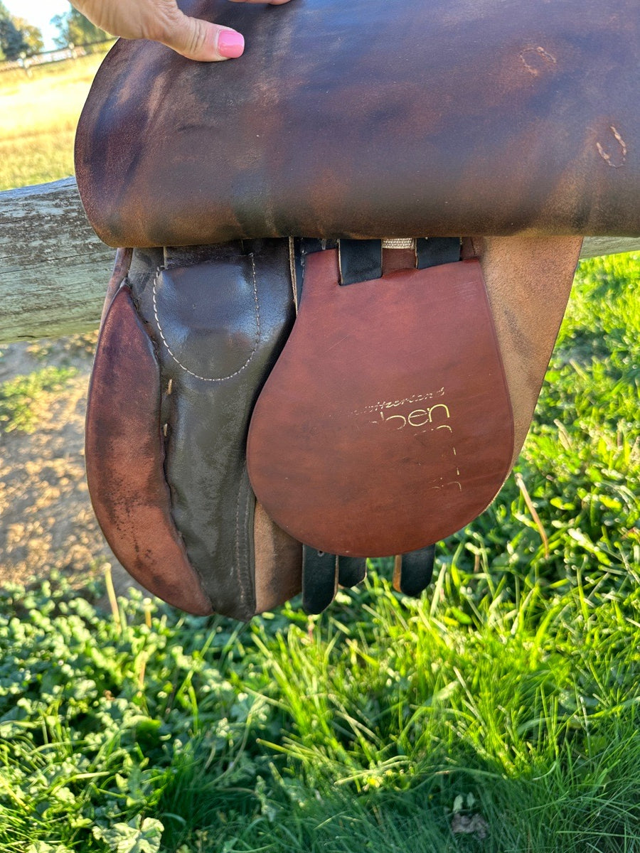 STUBBEN 17.5” Stubben Wotan Saddle (5)