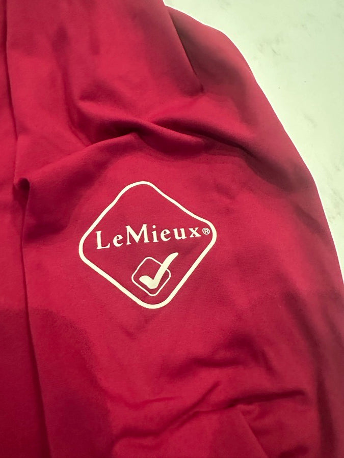 LEMIEUX Le Mieux Equestrian / Horseback Riding Long Sleeve Shirt XS (Color: Mulberry) (3)