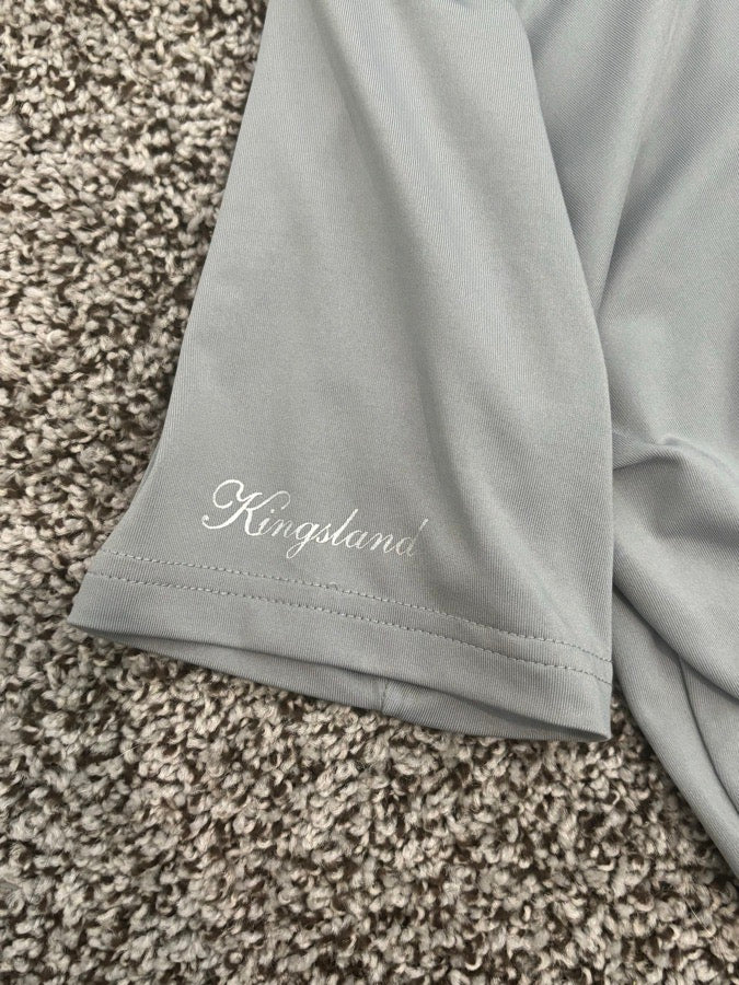 KINGSLAND Grey Diamond Kingsland Dressage Shirt (4)