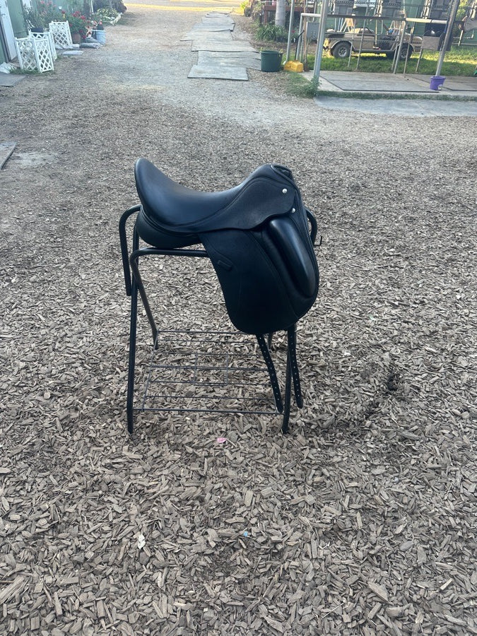 CUSTOM SADDLERY 2021 Custom Advantage R Dressage Saddle 18.5/15/R2 in Buffalo