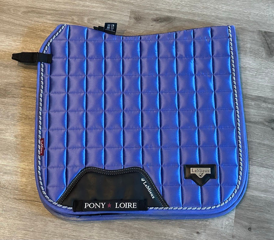LEMIEUX LeMieux Junior Loire (Pony) Dressage Square Pad- Bluebell color (2)