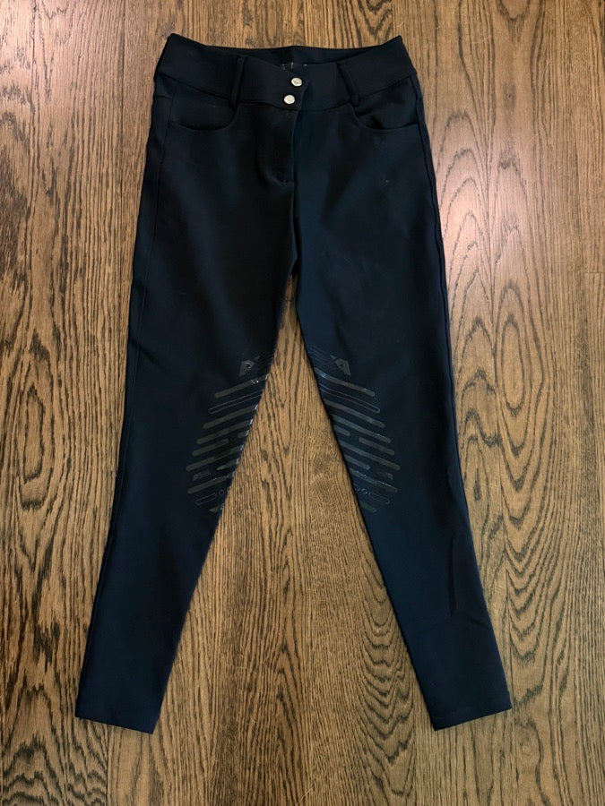 ARMA ARMATEQ Apparel Black Scult Zip Breech Size Small