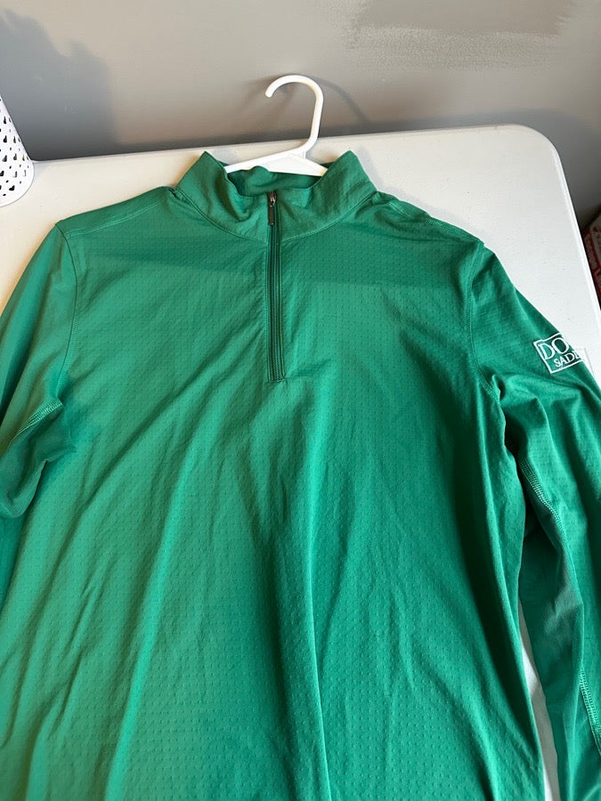 DOVER SADDLERY Green Dover Saddlery Long Sleeve Coolblast