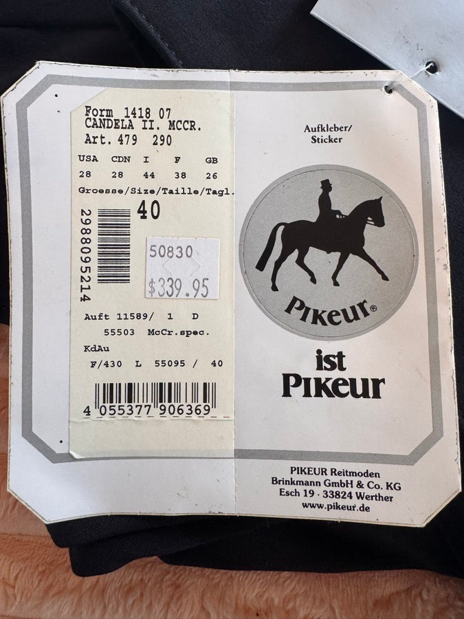 PIKEUR Pikeur candela ll  black full seat breeches (4)