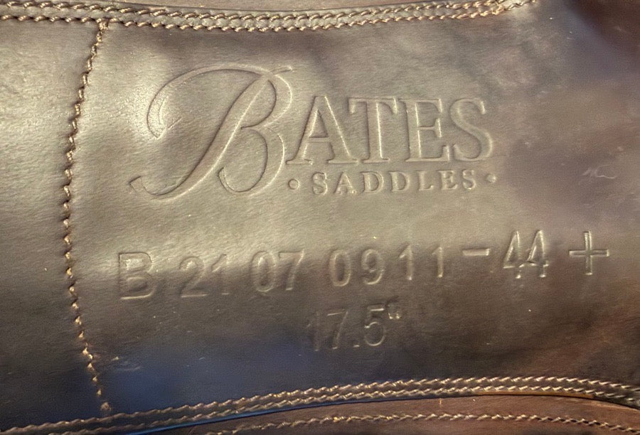 BATES Bates Advanata Monoflap Jump Saddle 17.5” (8)