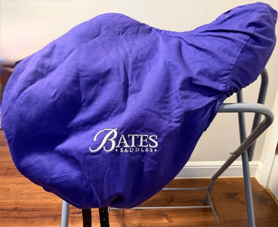 BATES Bates Advanata Monoflap Jump Saddle 17.5” (4)