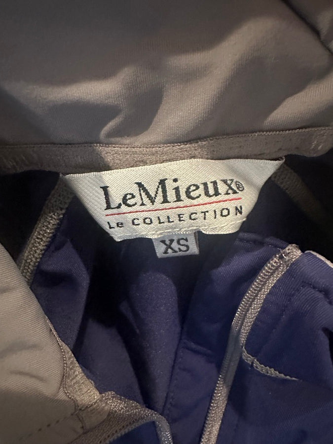 LEMIEUX Le Mieux Equestrian / Horseback Riding Long Sleeve Shirt XS (Color: Ink Blue) (3)