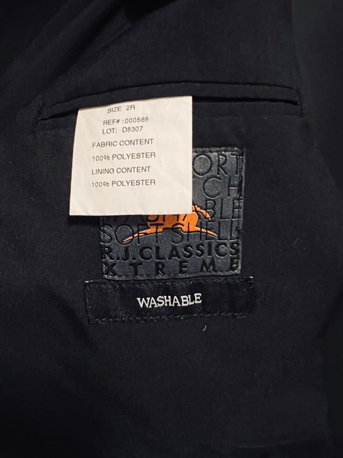 RJ CLASSICS RJ Classics Equestrian Show Jacket Orange Label in Black size 2R (4)