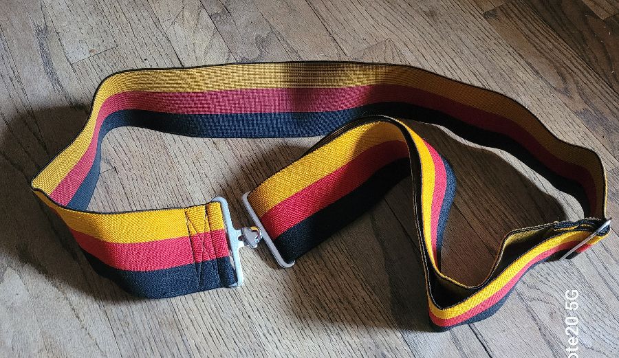 Other Replacement Surcingle for Horse Blankets,Fly sheets - Black/Red/Gold Color - EUC