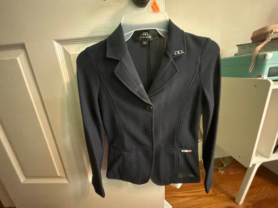 DOVER SADDLERY Kids English showing jacket