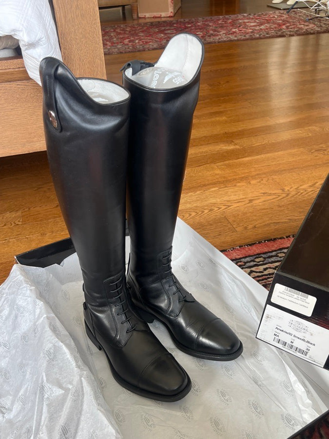 DENIRO DeNiro Amabile Tricolore ladies field boots brand new in box 39 MAM (2)