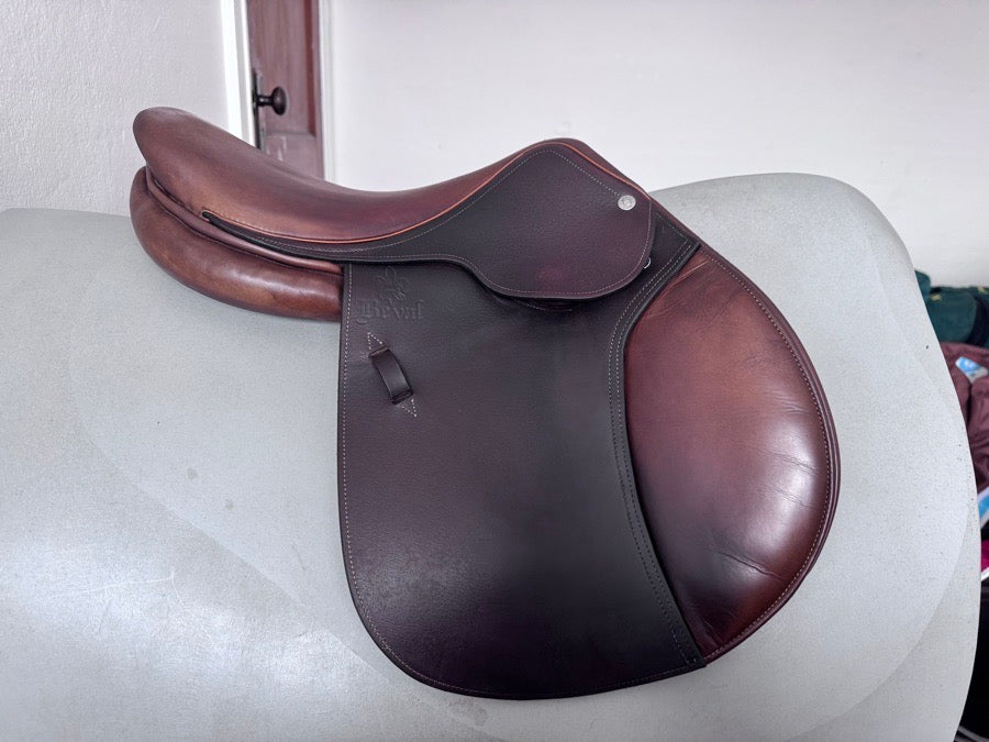 BEVAL 15” Beval Artisan Child / Pony Saddle - Grain / Calf - Integrated Panels (2)