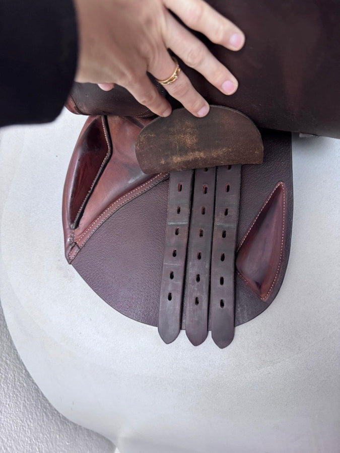 BEVAL 15” Beval Artisan Child / Pony Saddle - Grain / Calf - Integrated Panels (4)