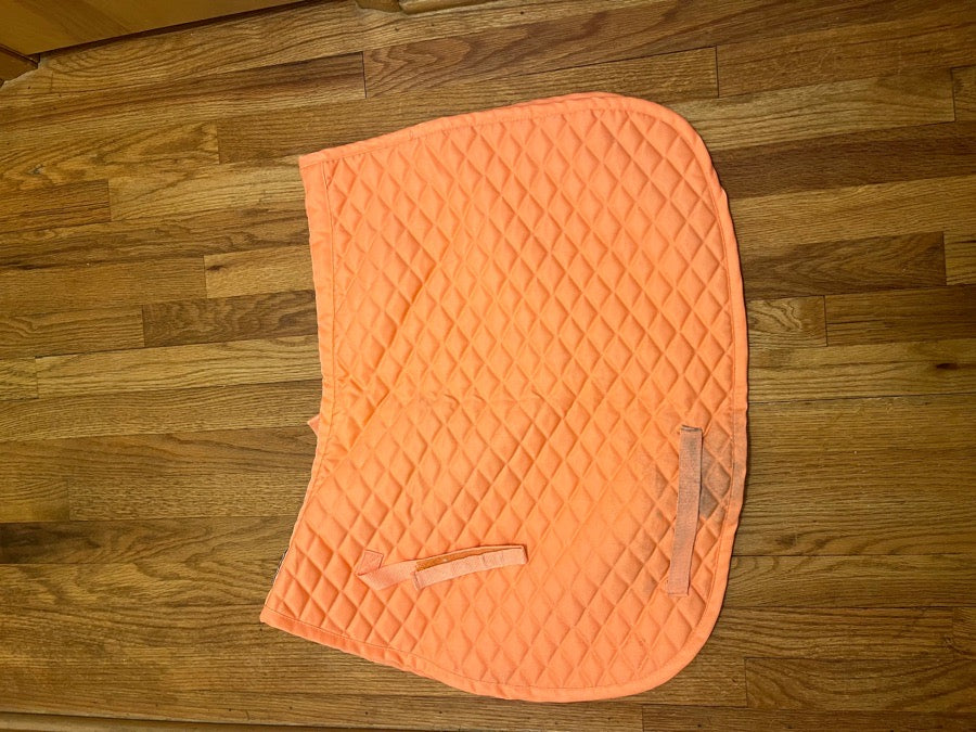 TUFFRIDER coral saddle pad (3)