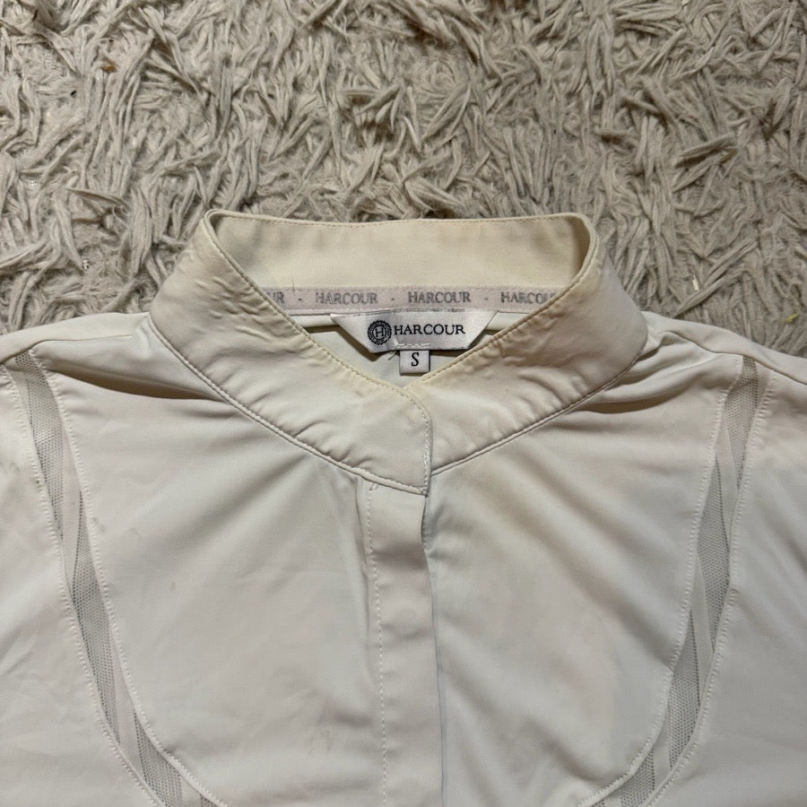 Other Women’s Small White Harcour Long Sleeve Horseback Riding Show Shirt (3)