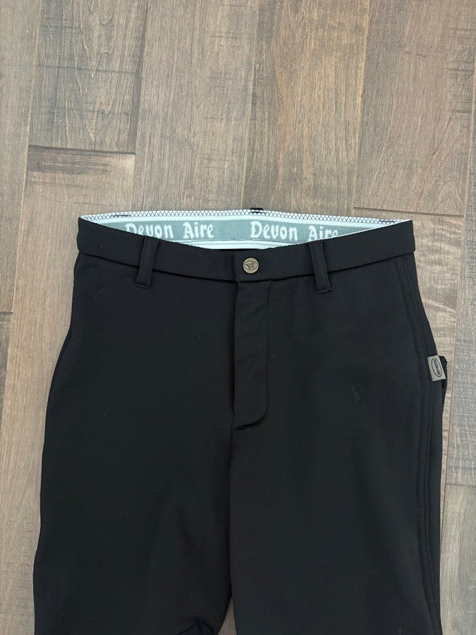 Devon aire fleece knee patch fleece breeches