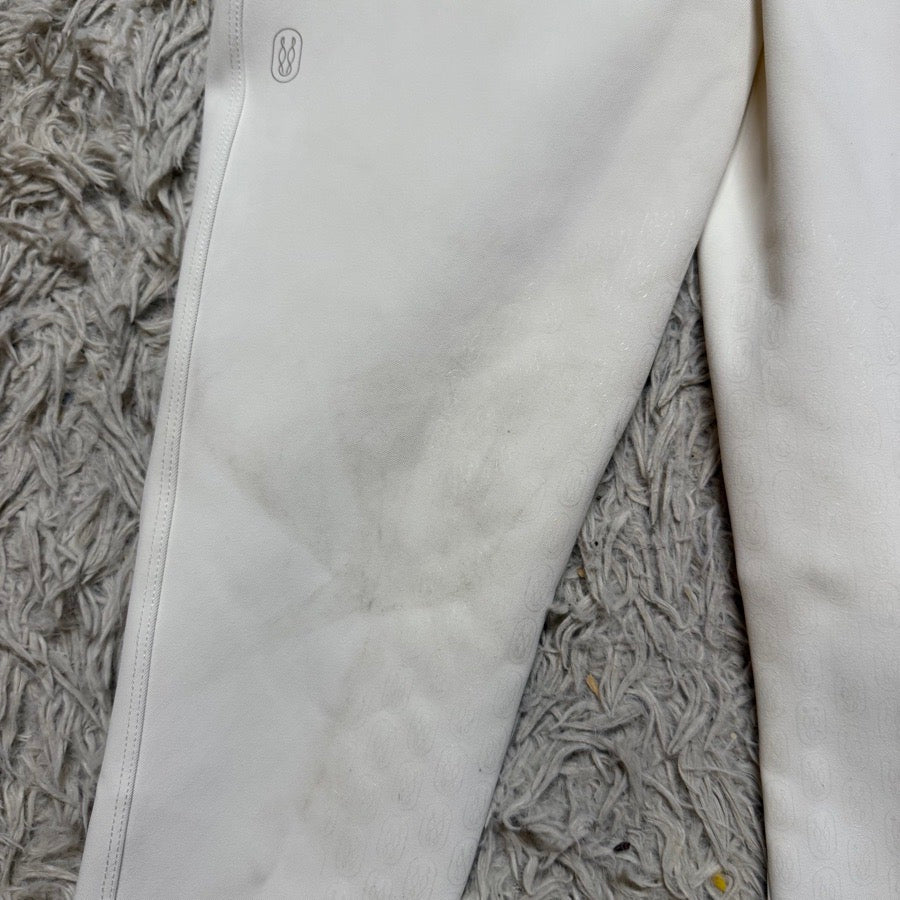 Women’s Size 26 White Weather Or Not Stay Dry Horseback Riding Breeches