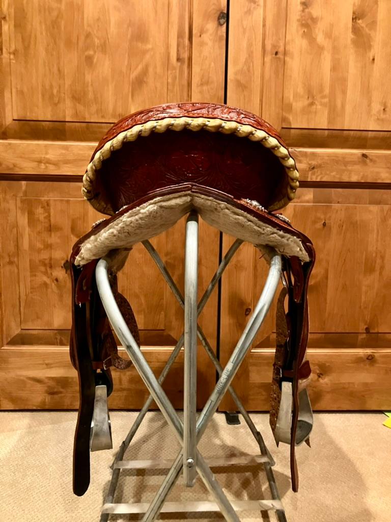 HILASON HILASON Flex Tree Barrel Saddle | 16" | 8" Tree Size (8)
