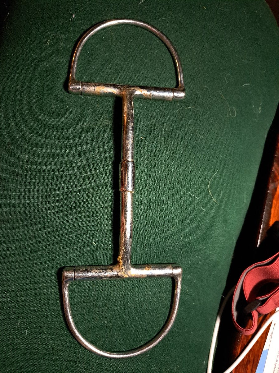 CENTAUR Centaur professional D barrel mullen mouth snaffle 5"