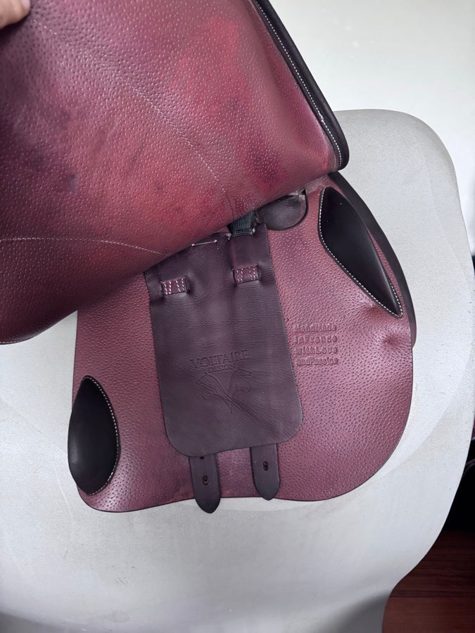 VOLTAIRE 17” 2023 Voltaire Palm Beach Saddle - 4A - Full Buffalo! (8)