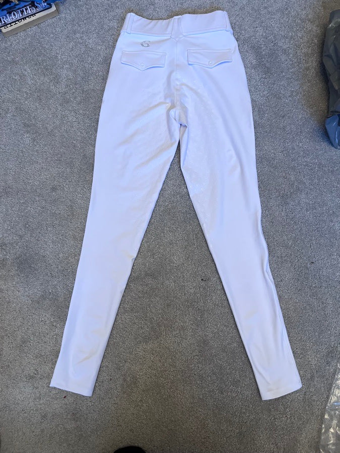 Saddle & Canter White Full Seat Breeches